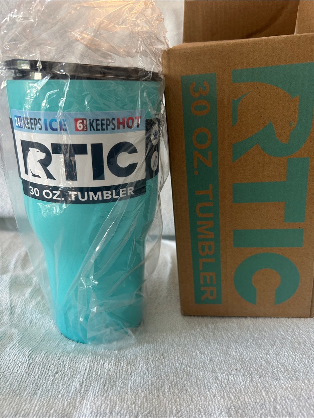 RTIC 30 oz. Turquoise Tumbler - Insulated Travel Cup